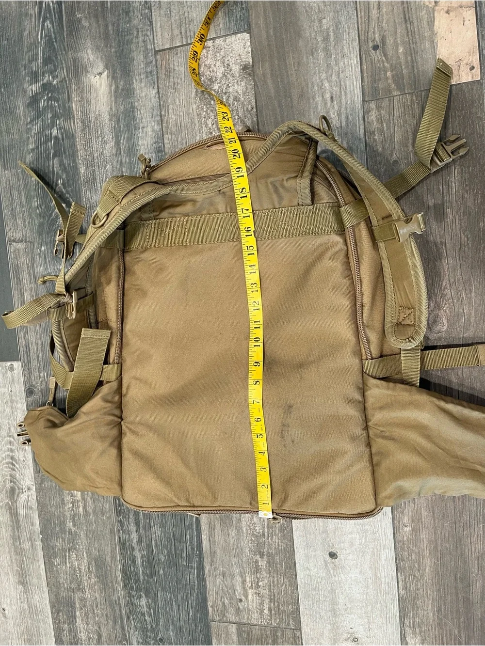 Code Alpha 3 day large tactical backpack desert tan
